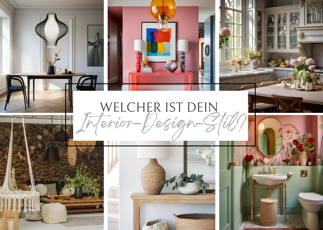 Finde deinen eigenen Einrichtungsstil: sechs verschiedene Interior-Design-Styles zum Vergleich.